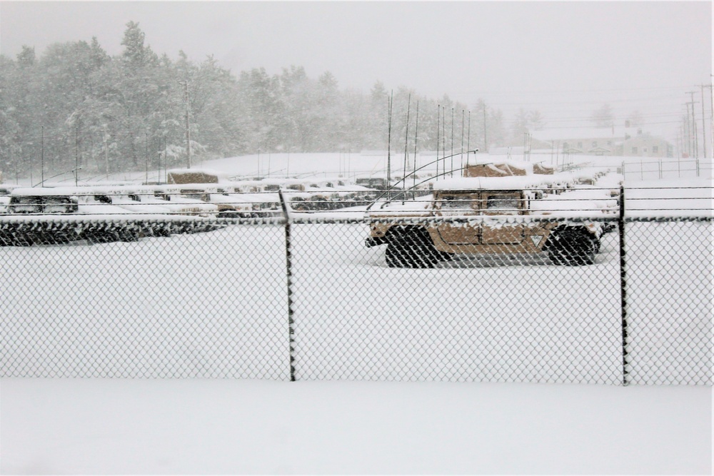 February 2021 winter scenes at Fort McCoy