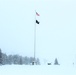 American Flag and Fort McCoy