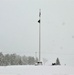 American Flag and Fort McCoy