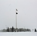 American Flag and Fort McCoy