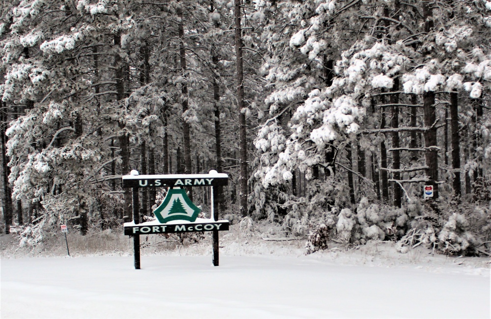 February 2021 winter scenes at Fort McCoy