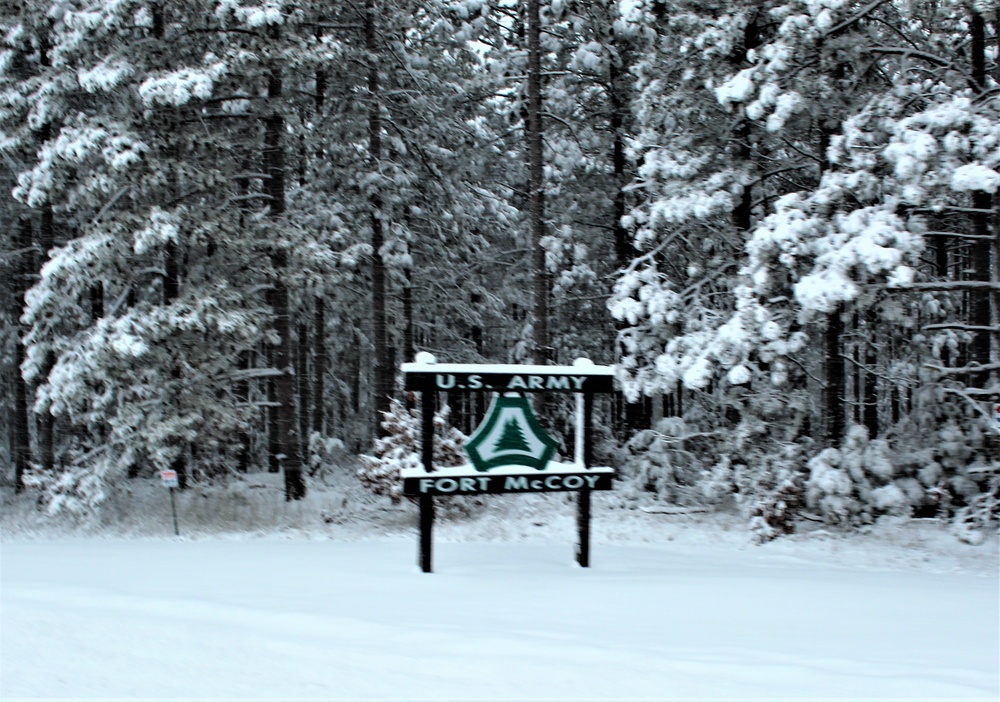 February 2021 winter scenes at Fort McCoy