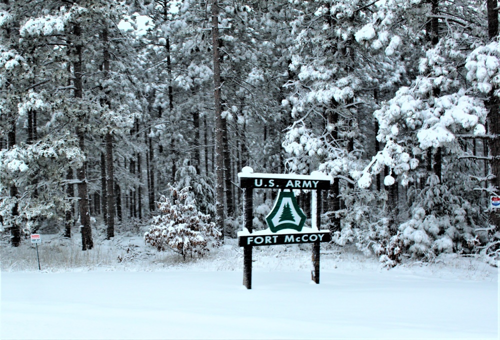 February 2021 winter scenes at Fort McCoy