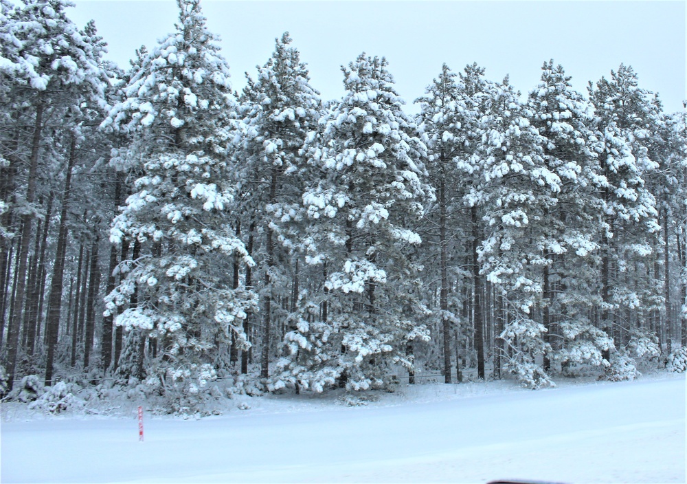 February 2021 winter scenes at Fort McCoy