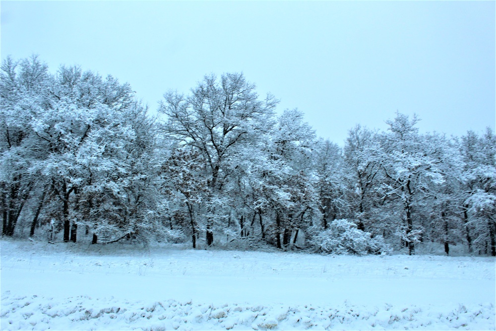 February 2021 winter scenes at Fort McCoy