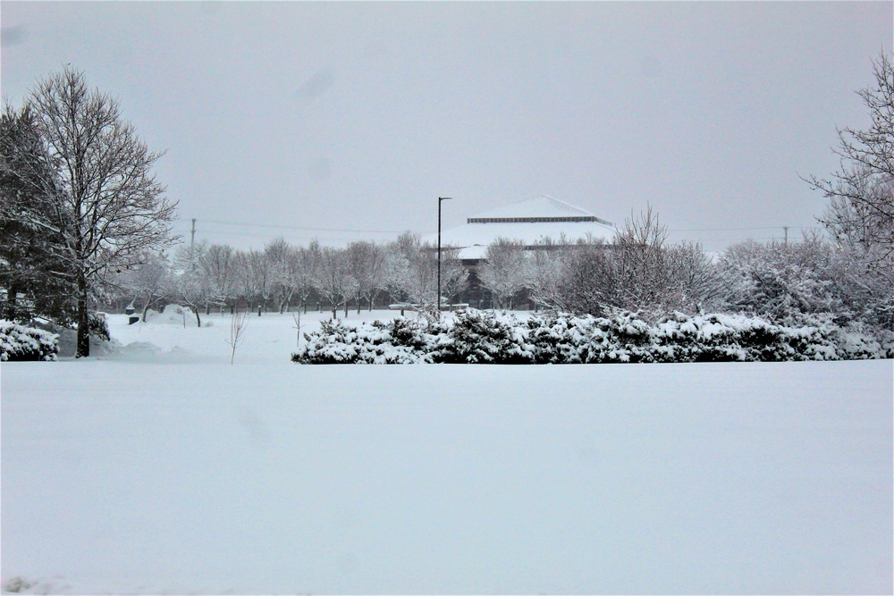 February 2021 winter scenes at Fort McCoy