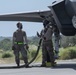 F-35A Lightning II participates in hot-pit refuel at Cope North 21