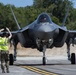 F-35A Lightning II participates in hot-pit refuel at Cope North 21