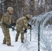 Cutting through concertina wire