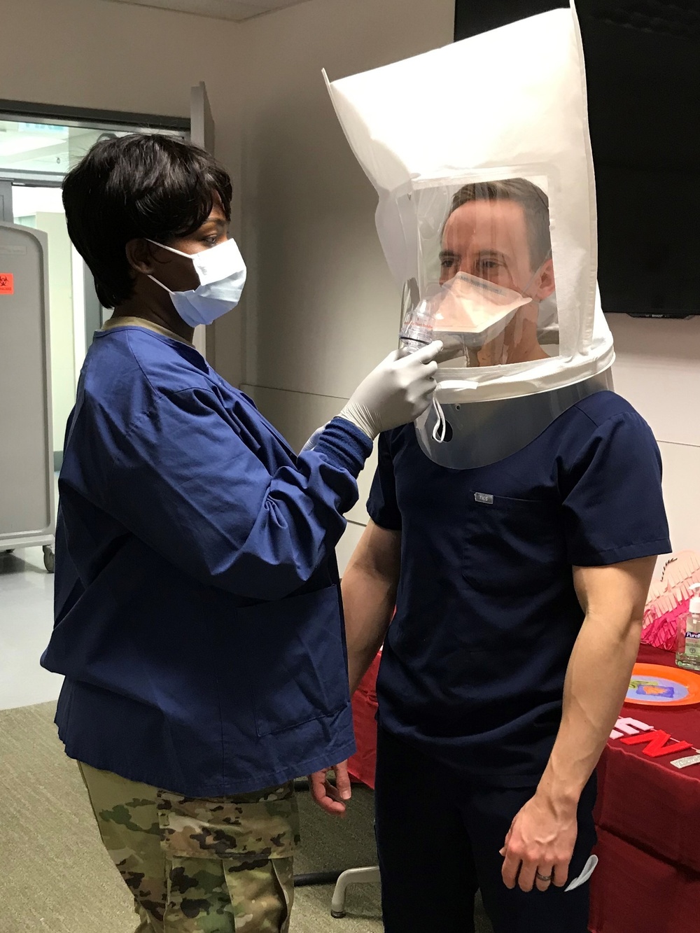 Proper fitting surgical masks ensure patient, provider safety