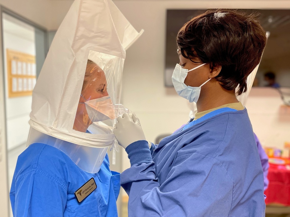 Proper fitting surgical masks ensure patient, provider safety