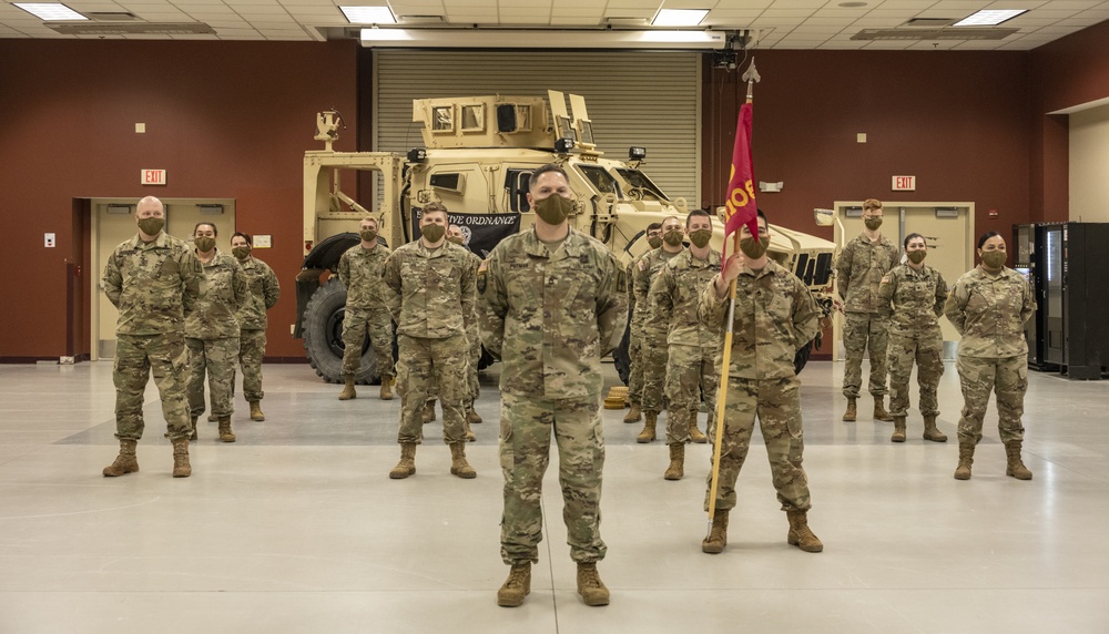 1108th Ordnance Company conducts farewell ceremony