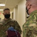 Eighteenth Air Force command chief witnesses Team Dover COVID-19 precautions, vaccine process