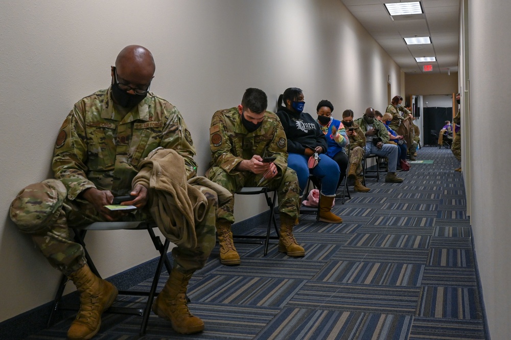 LRAFB administers second dose of COVID-19 vaccine