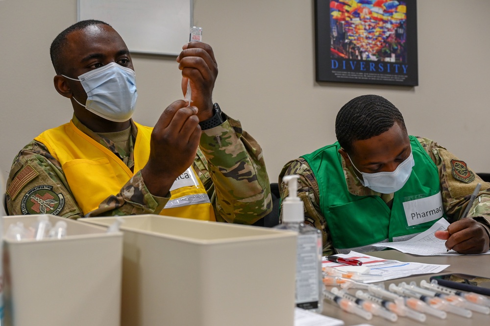 LRAFB administers second dose of COVID-19 vaccine
