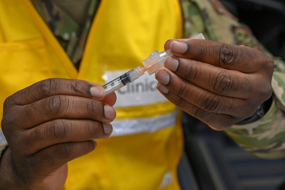 LRAFB administers second dose of COVID-19 vaccine