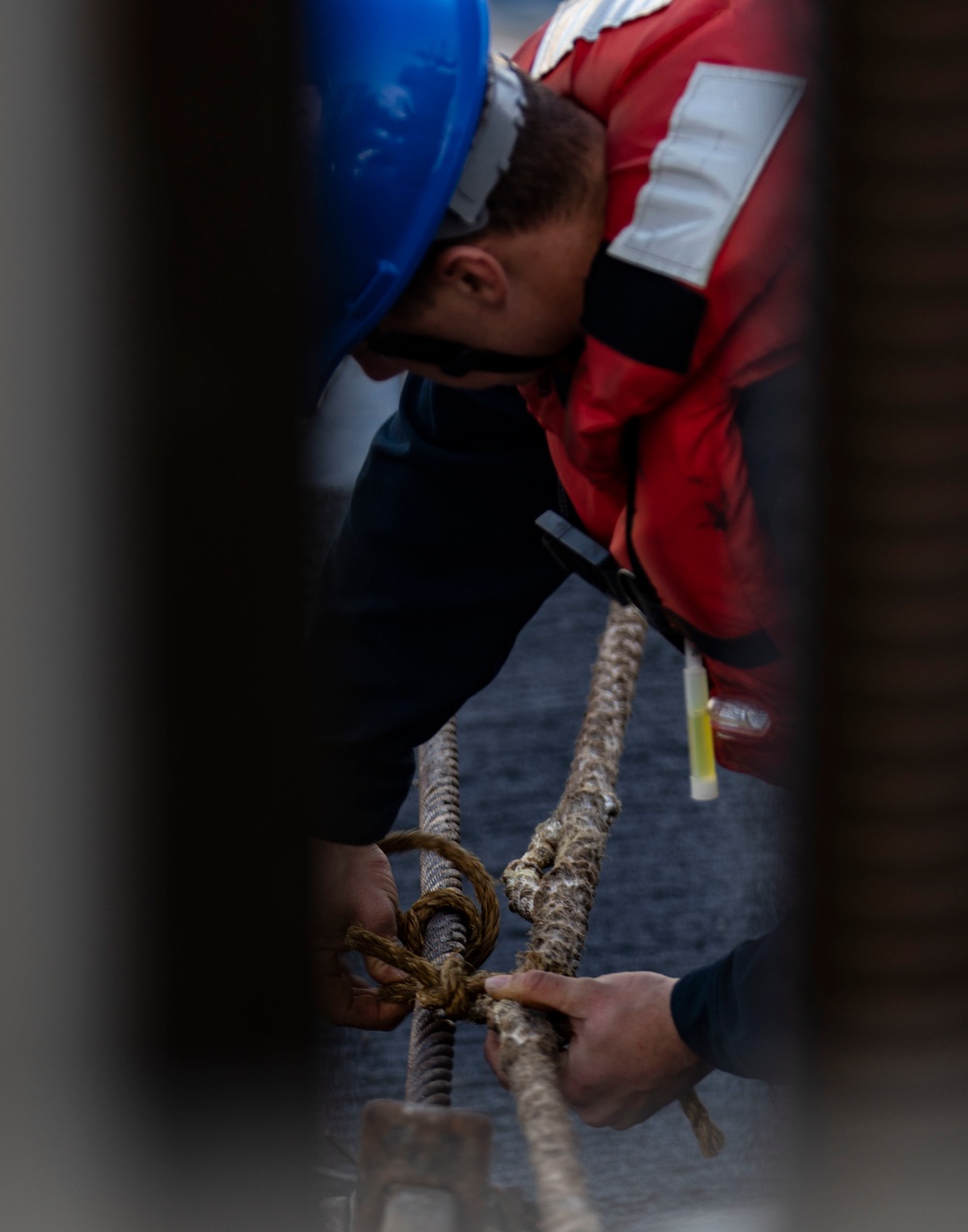 USS Porter UNREPs with USNS Laramie