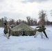 Fort McCoy CWOC class 21-03 students raise Artic tents during training scenario