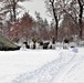 Fort McCoy CWOC class 21-03 students raise Artic tents during training scenario