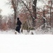Fort McCoy CWOC class 21-03 students raise Artic tents during training scenario