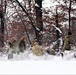 Fort McCoy CWOC class 21-03 students raise Artic tents during training scenario
