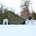 Fort McCoy CWOC class 21-03 students raise Artic tents during training scenario