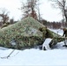 Fort McCoy CWOC class 21-03 students raise Artic tents during training scenario