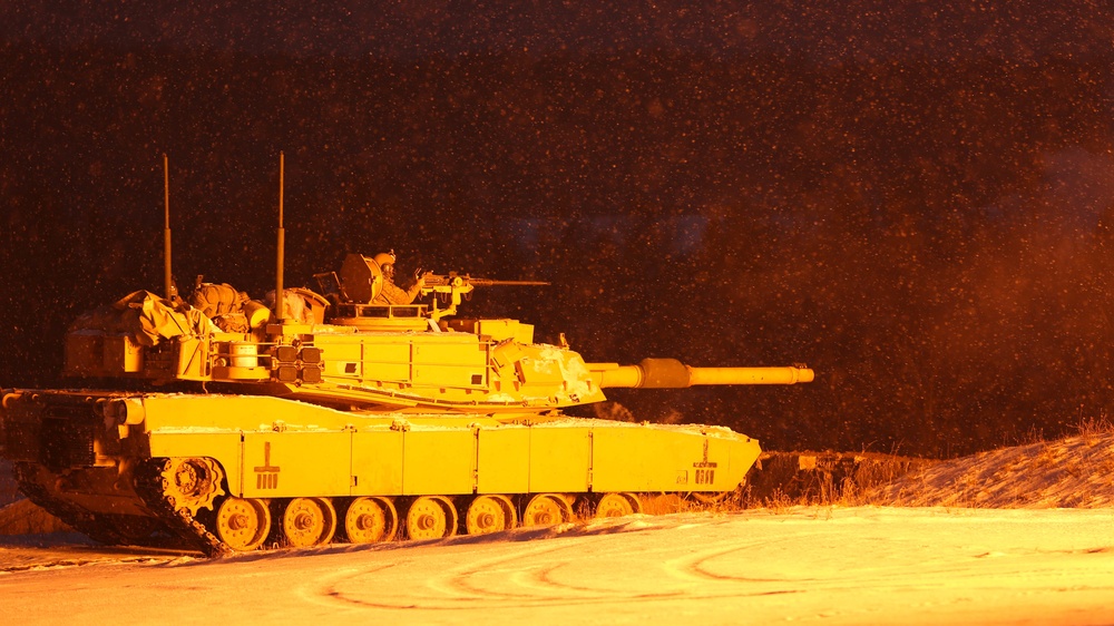 Abrams Tank Ready to Engage