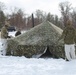 Fort McCoy CWOC class 21-03 students raise Artic tents during training scenario