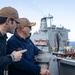 USS Porter UNREPs with USNS Laramie