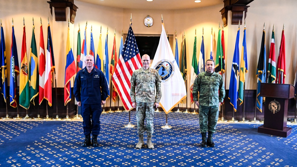 Vice Admiral Steven Poulin Visits IADC