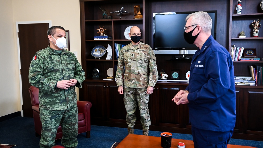 Vice Admiral Steven Poulin Visits IADC