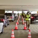 Cal Guard supports COVID-19 vaccine mega point of distribution in LA