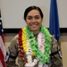 Chief Master Sergeant Jacinta Migo, first American Samoan woman to be promoted in the U.S. Air Force to the rank of Chief Master Sergeant