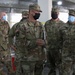 Brig. Gen. Smiley inspects vaccination site at Cal Sate LA