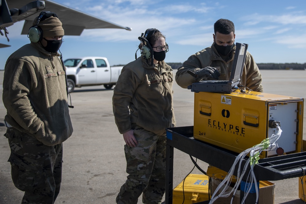 Airmen develop, implement test for F-15E RECCE pod adapter system, wiring