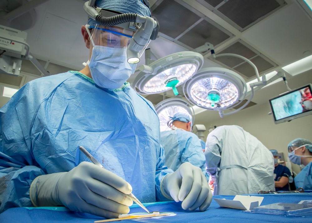 NMCSD Surgeon Performs Nerve Allograft During Immediate Jaw Replacement Procedure