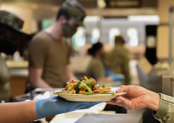 Olympic Dining Facility serves Mongolian barbecue