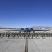 393rd Expeditionary Bomb Squadron Airmen stand for a group photo