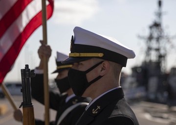 USS Shamal Decommissioning