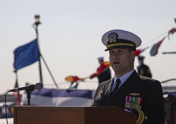 USS Shamal Decommissioning