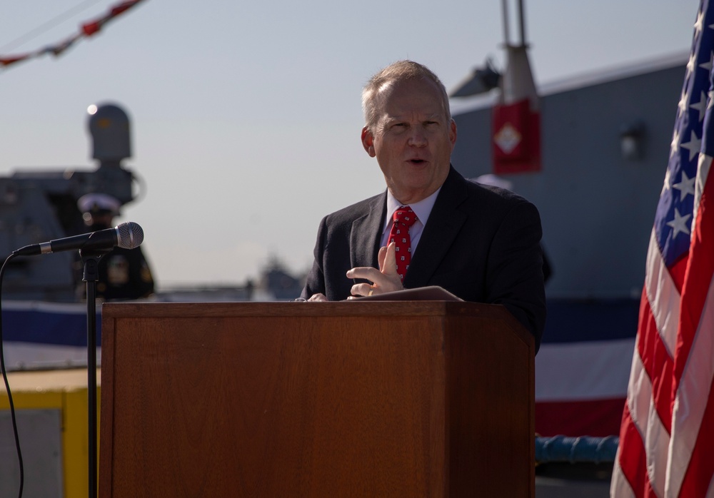 USS Shamal Decommissioning