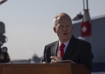 USS Shamal Decommissioning