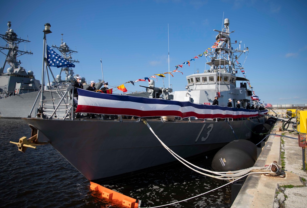 USS Shamal Decommissioning