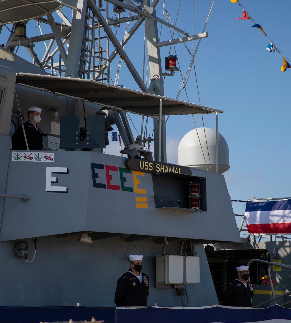 USS Shamal Decommissioning