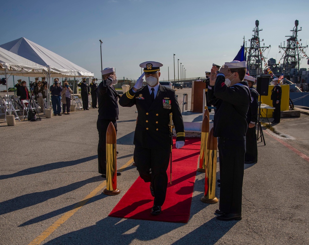 USS Shamal Decommissioning