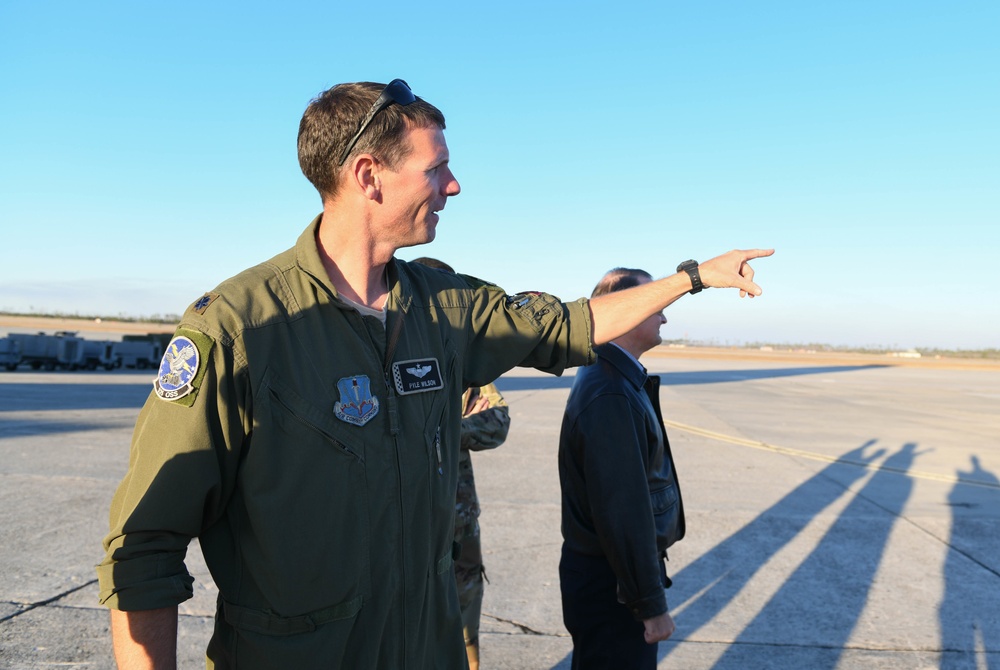 Tyndall hosts flight line of the future tour