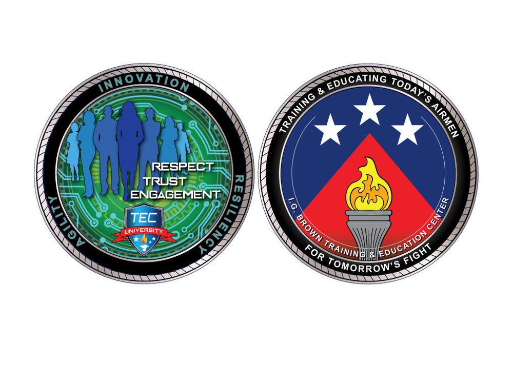 TEC challenge coin