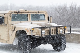 Oklahoma National Guard partnered with OHP to assist motorists in winter weather