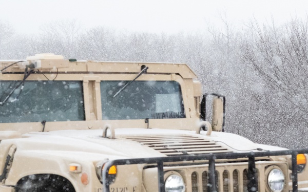 Oklahoma National Guard partnered with OHP to assist motorists in winter weather